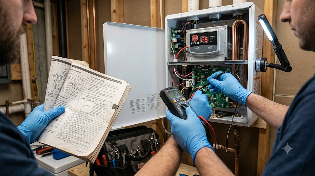 Rheem RTEX-24 Error Codes: E5 Explained and Fixed